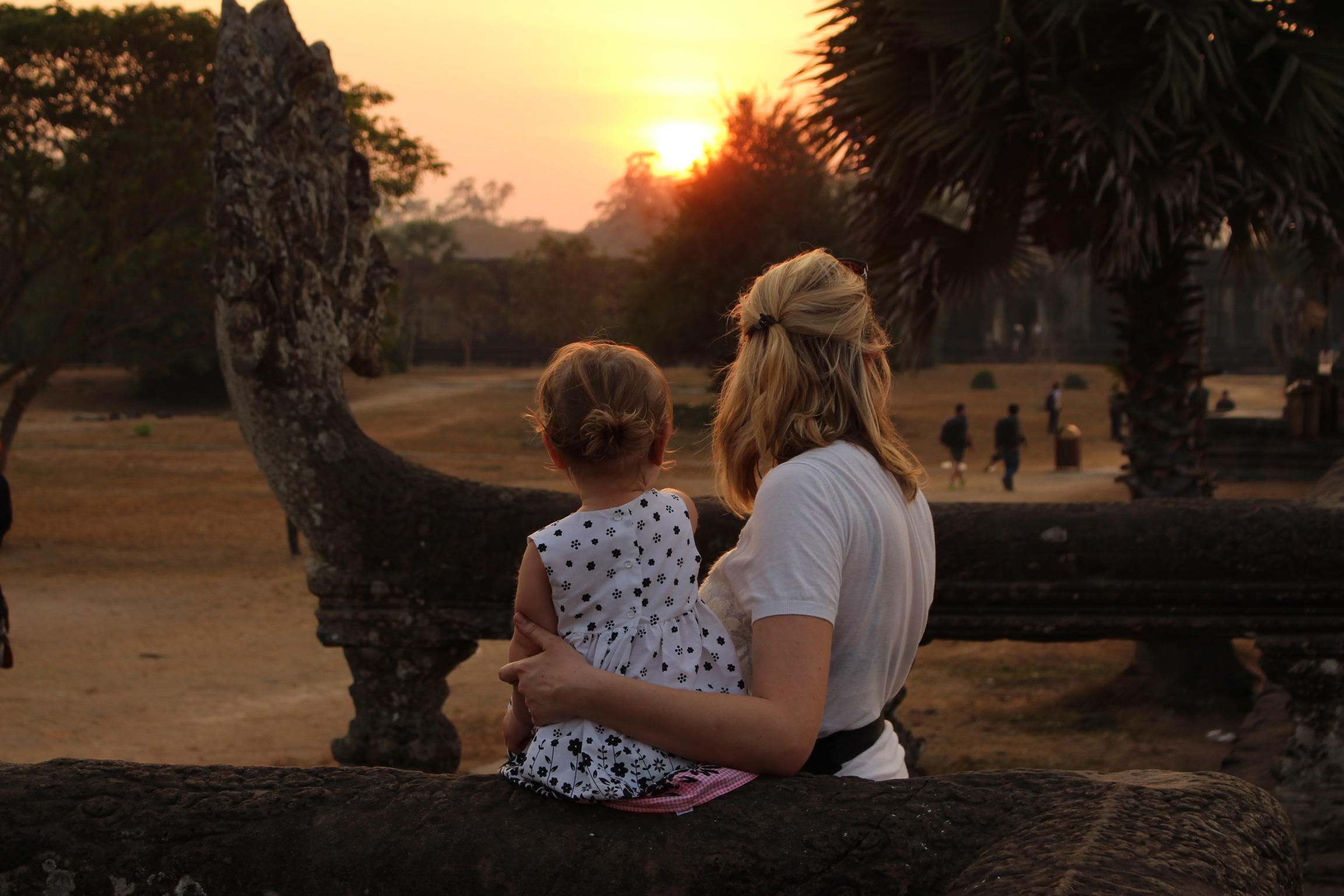 siam reap with a baby