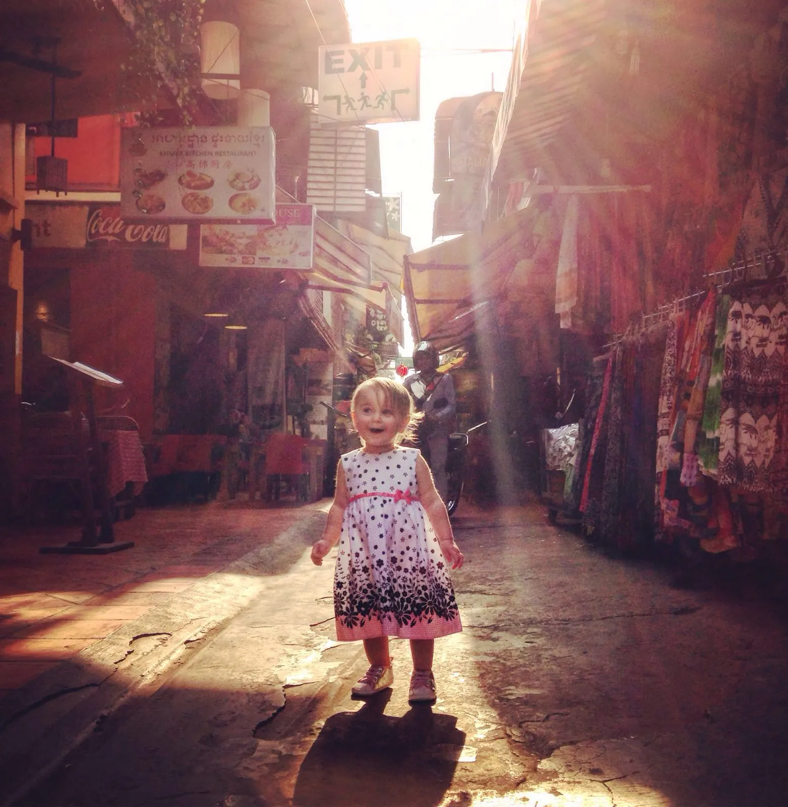 siam reap with a baby