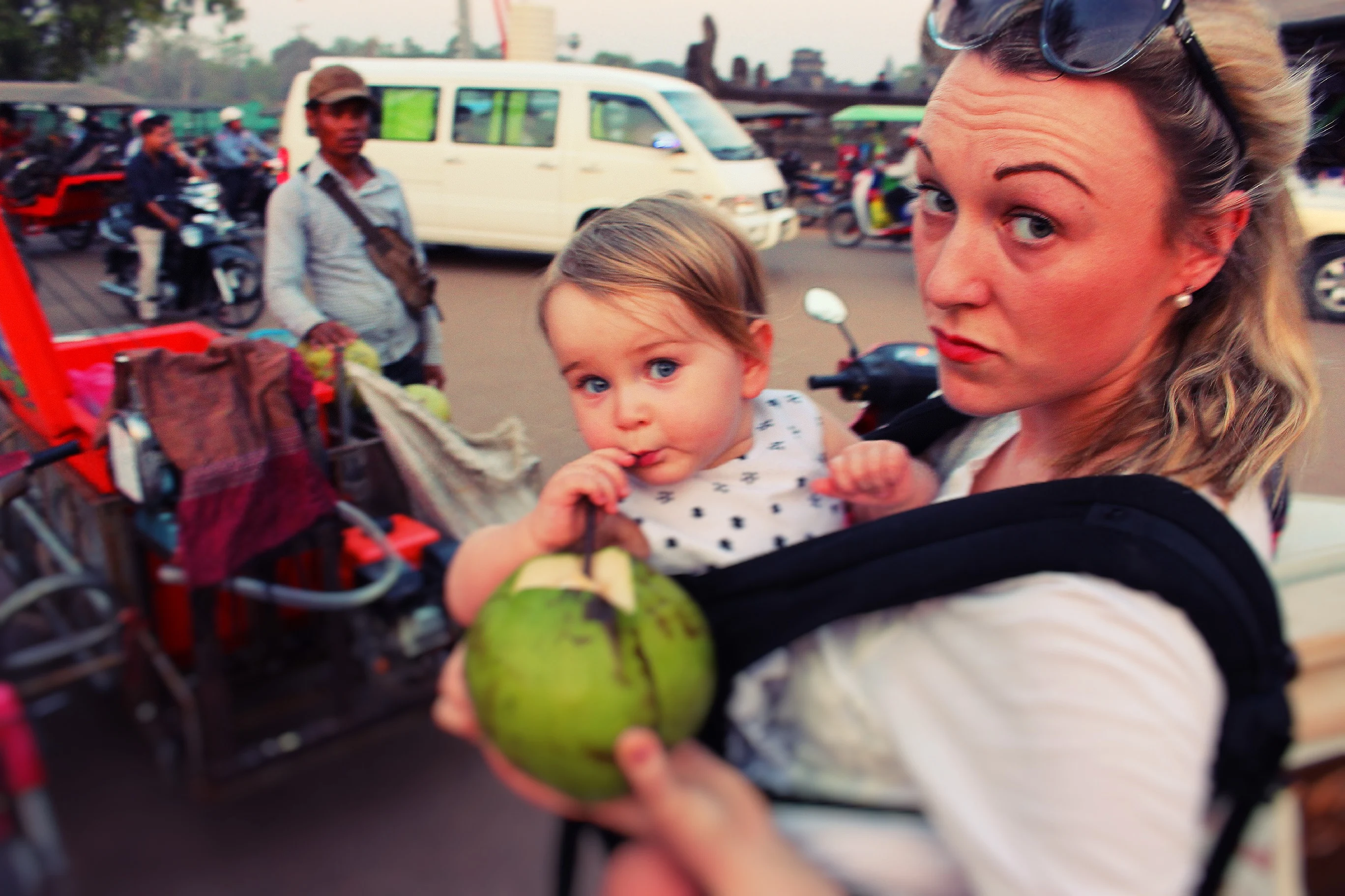 siam reap with a baby