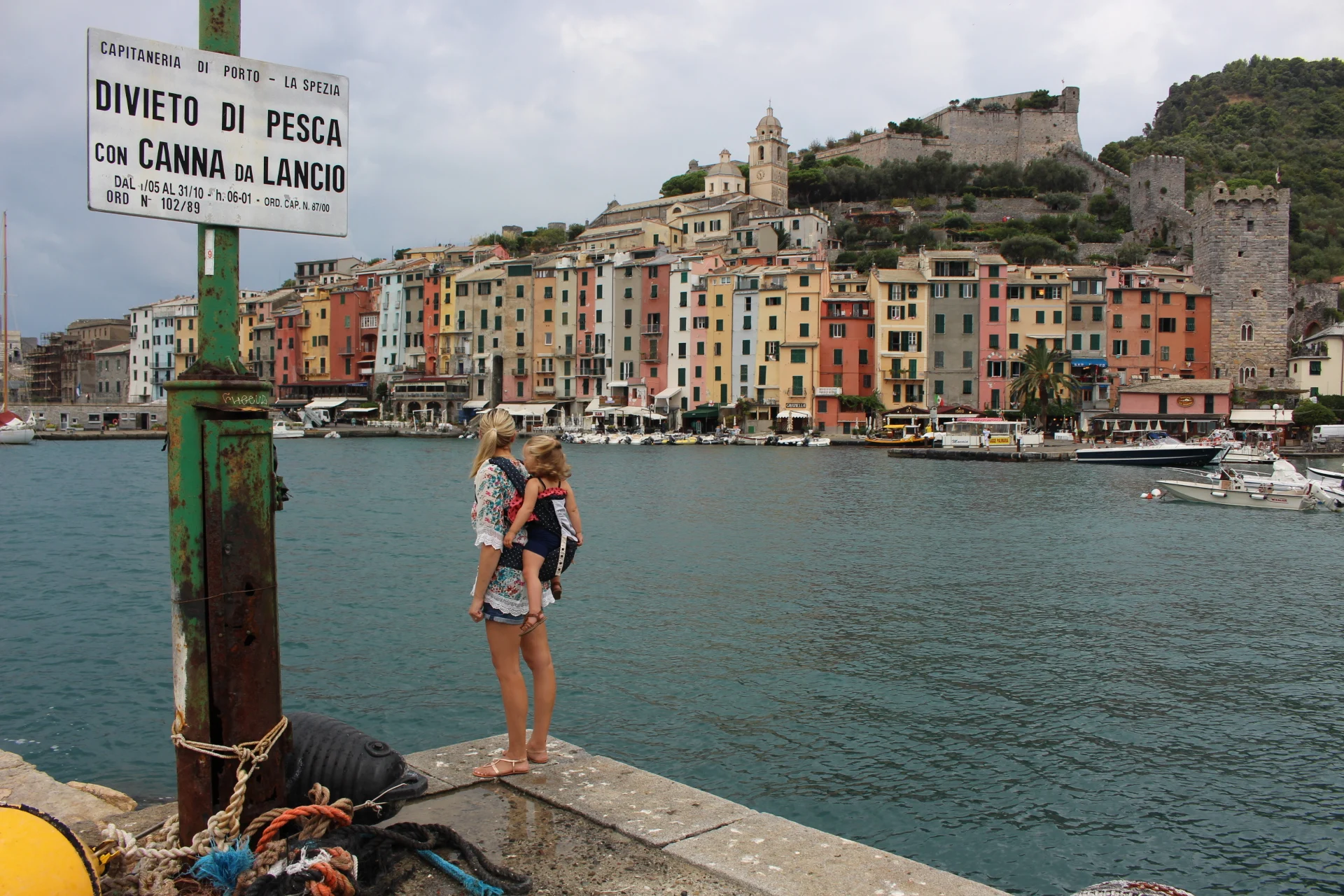 backpacking around italy with kids