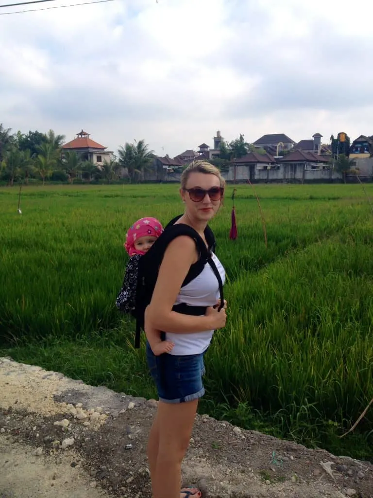 bali with baby - holiday with baby