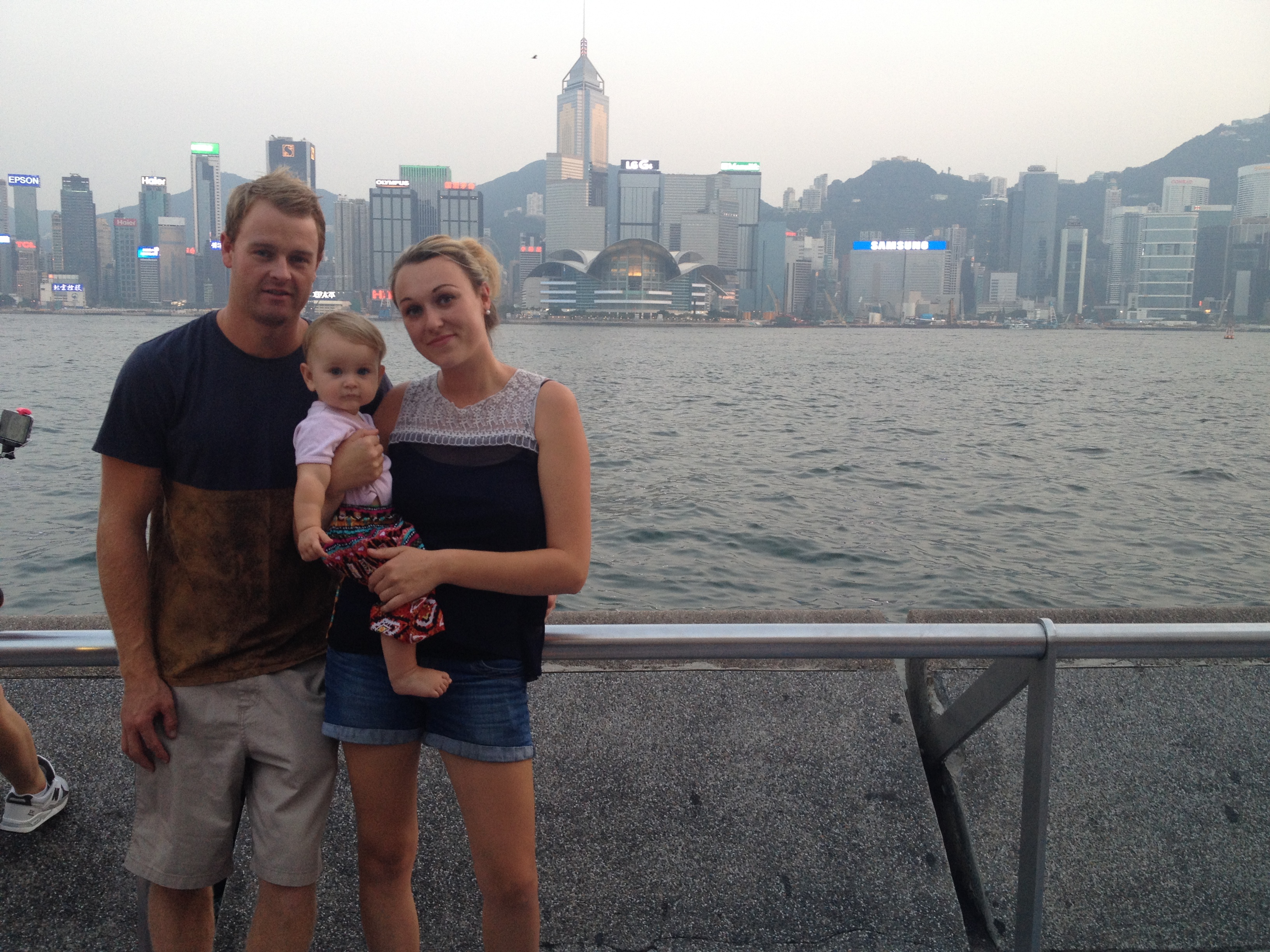 Hong Kong with a baby