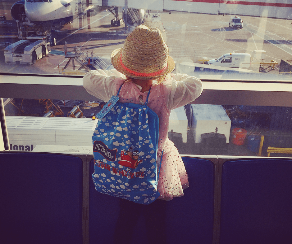 Flying with a toddler - navigating the  airport
