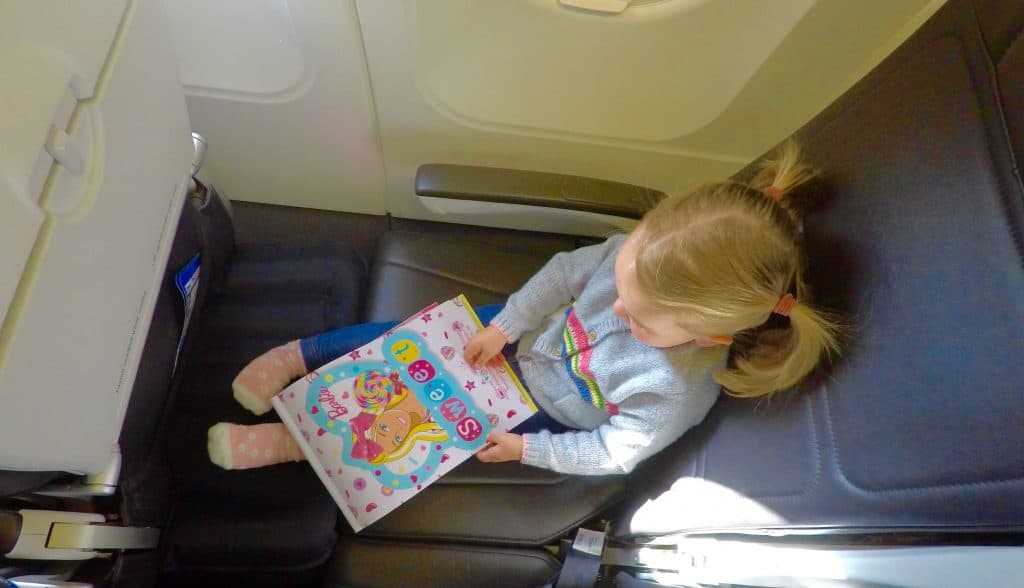 keeping a 1 year old entertained on a plane