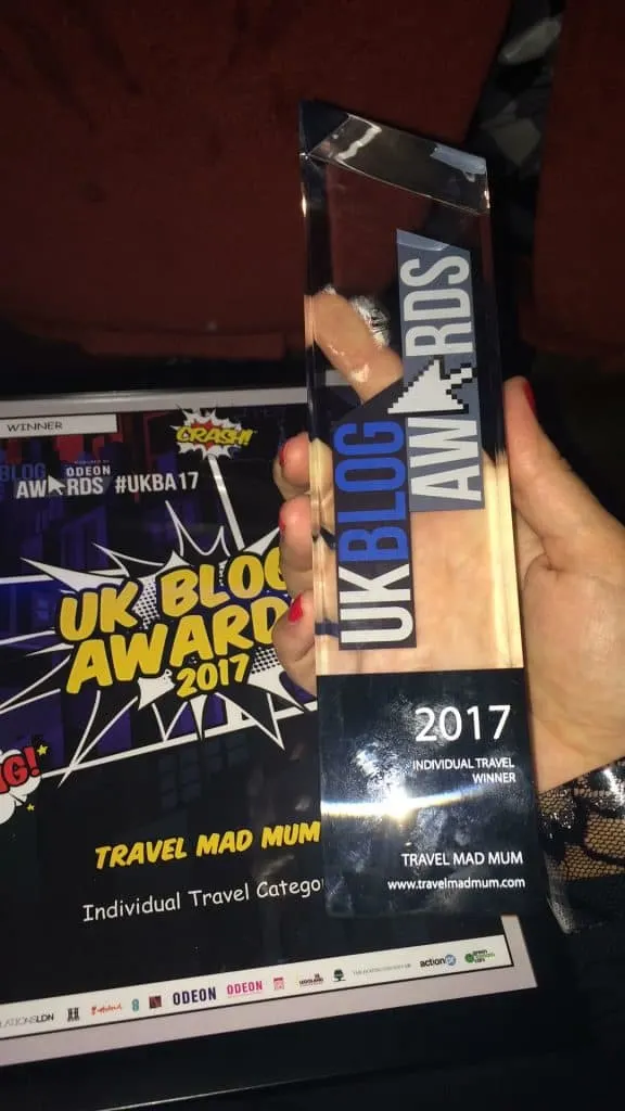 UK travel blog of the year