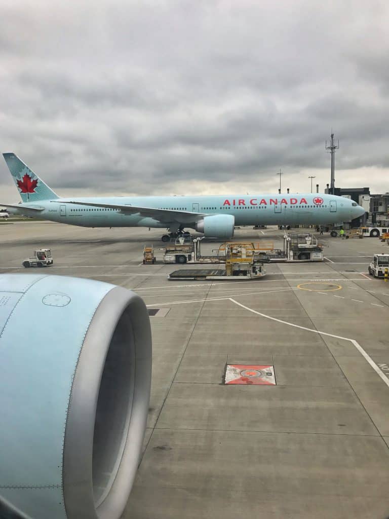 Flying Premium Economy with Air Canada