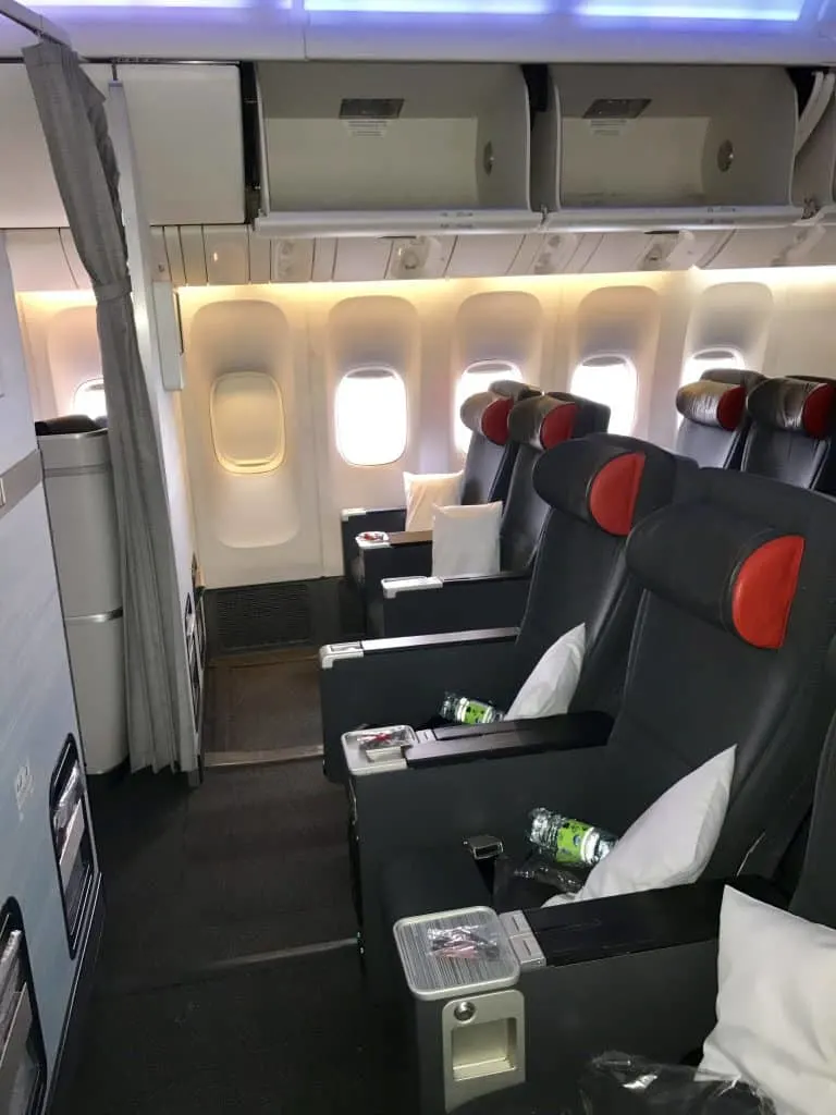 Premium Economy Business Class - Air Canada Rouge Premium Rouge Flight  Review — DISTANT POINTS