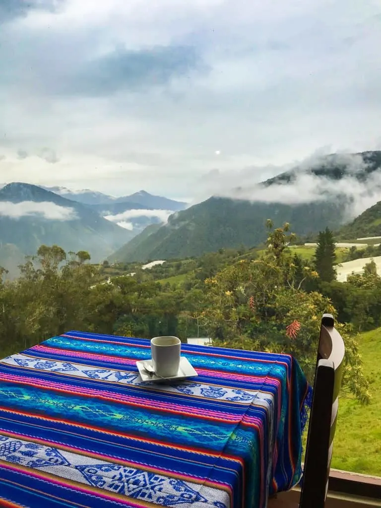 Banos, Ecuador with kids 