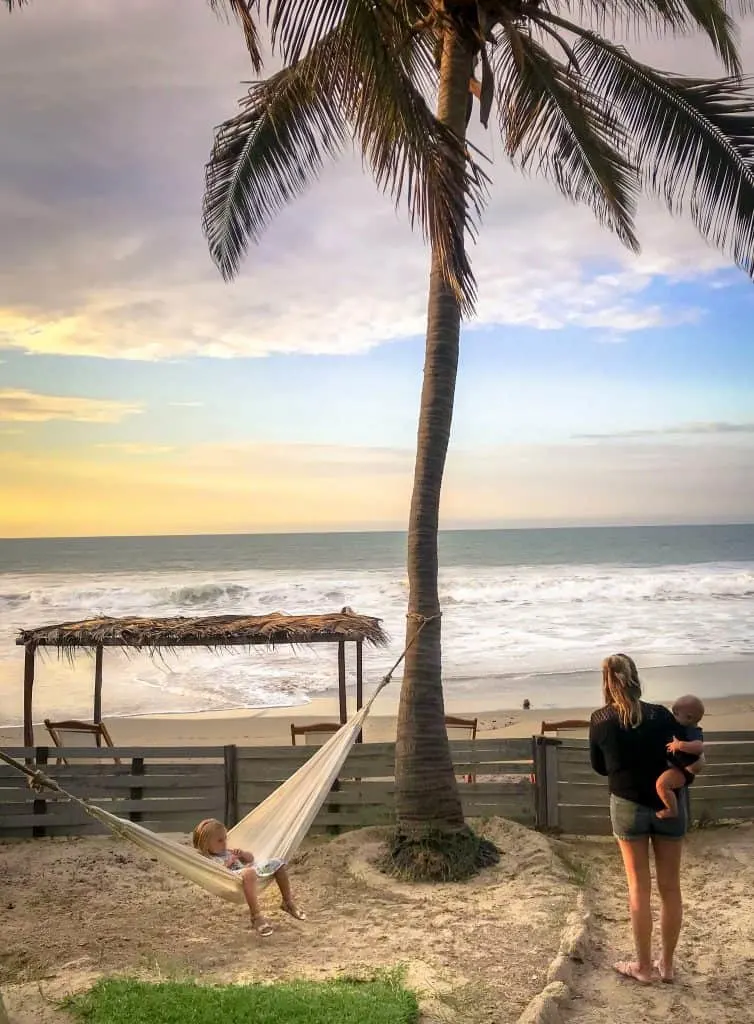 Mancora, Peru with kids