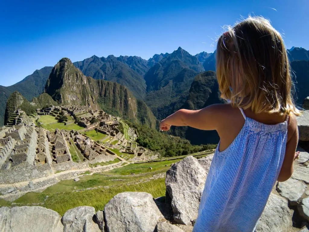 Machu Picchu with kids