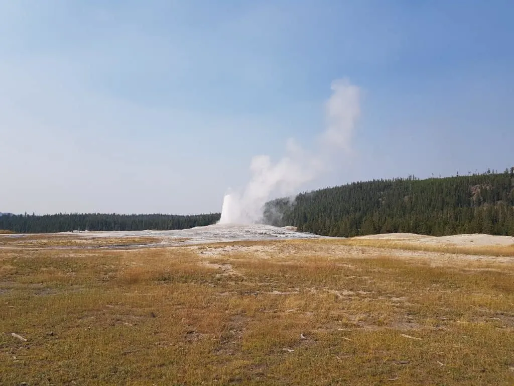 Yellowstone with kids 