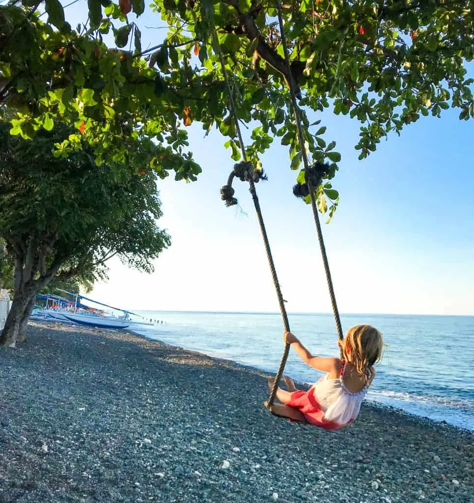 Amed, Bali with kids