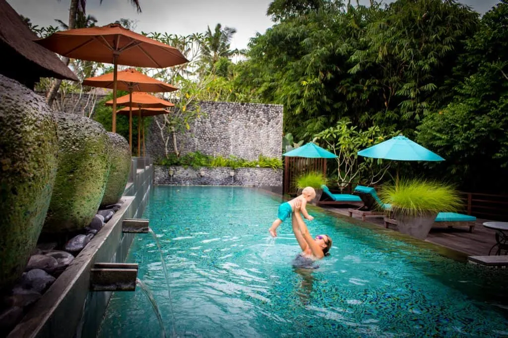  where to stay in bali with a baby