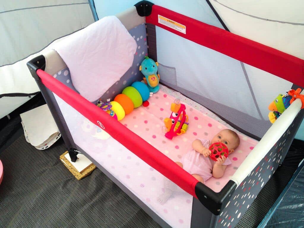 Camping bed outlet baby