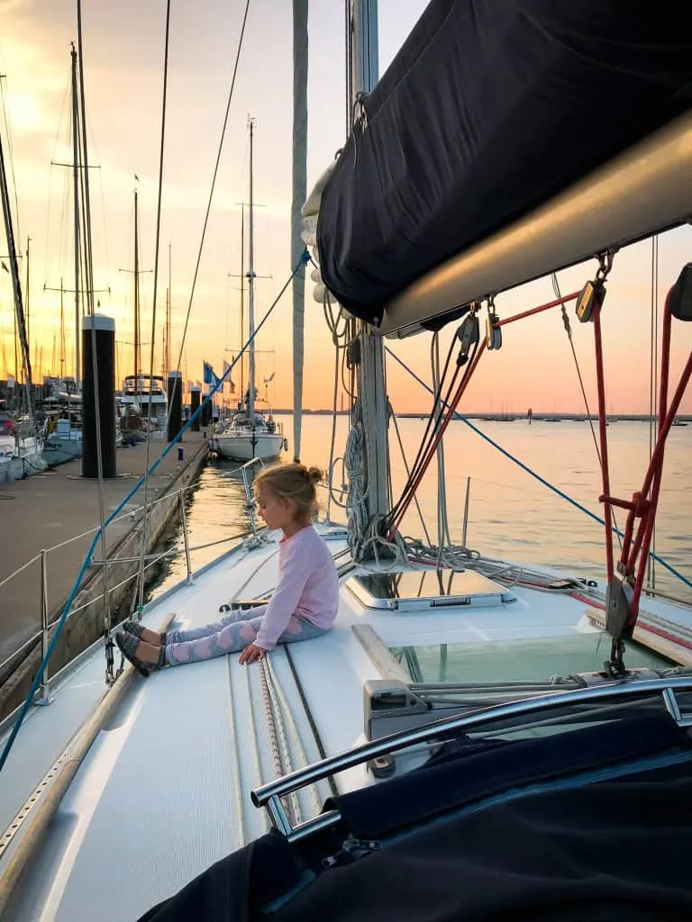 sailing with a toddler 
