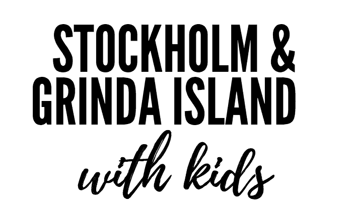 Stockholm with kids pin