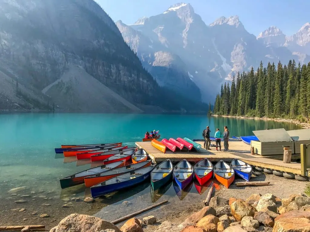 Lake Moraine, Banff National Park, Alberta