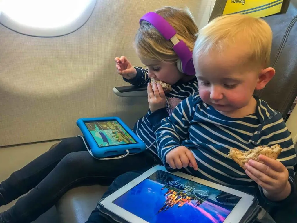 Flying with a toddler - Plane activities