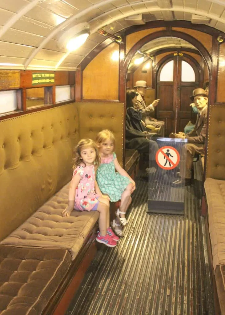 London Transport Museum with Kids Bus