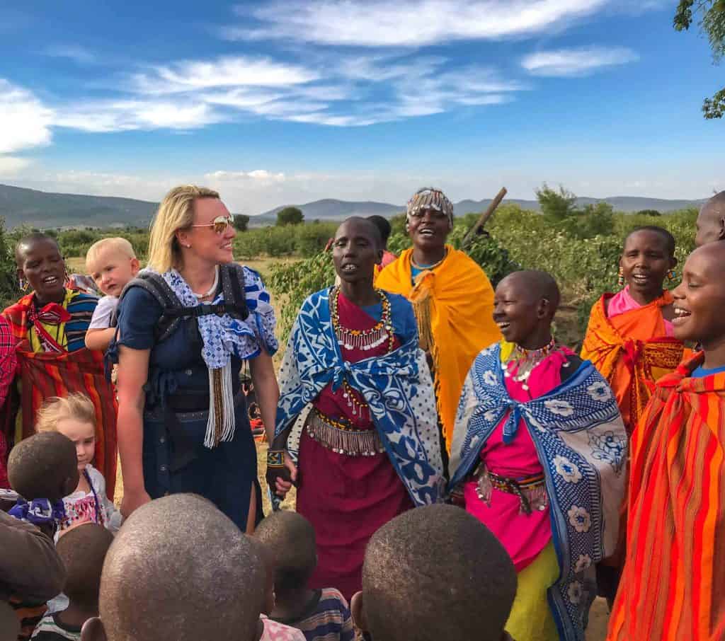 Maasai mara with kids 