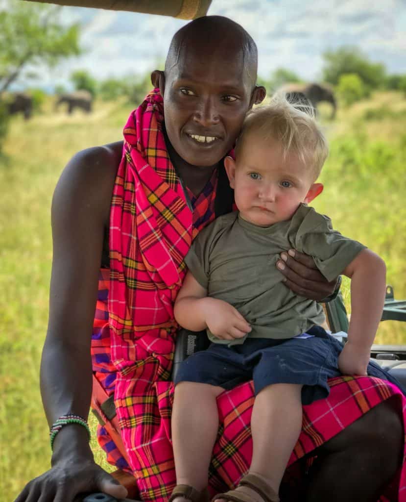 Maasai mara with kids 