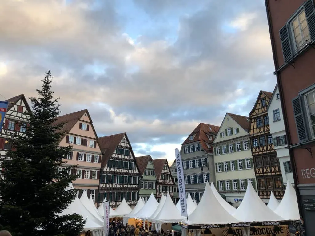 Christmas market in Tubingen