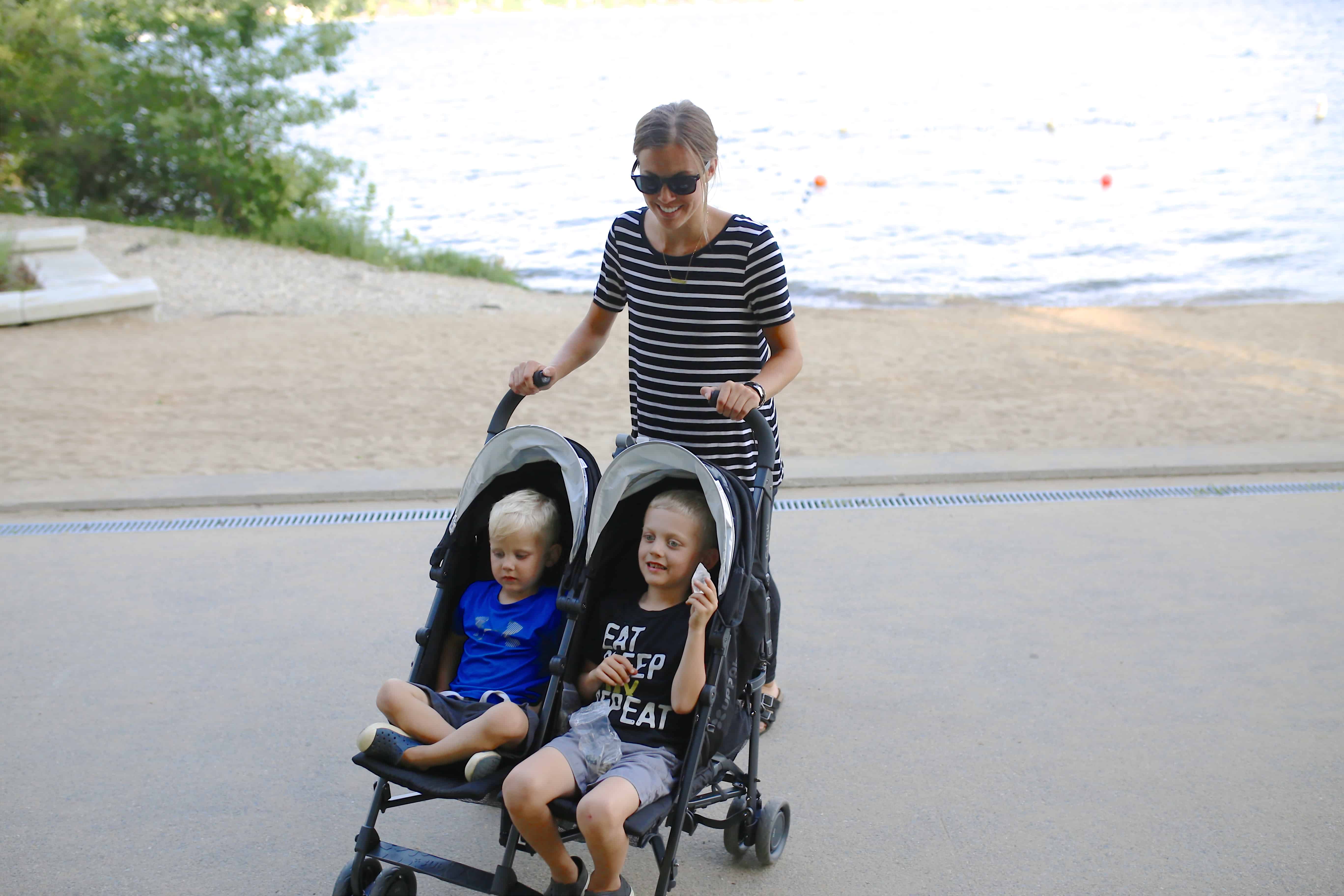 Best double stroller for travel - uppababy g-link