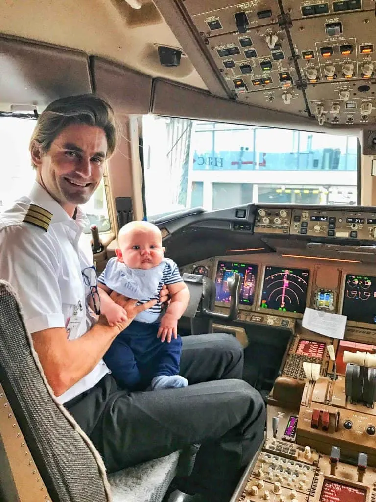 flying with a baby 
