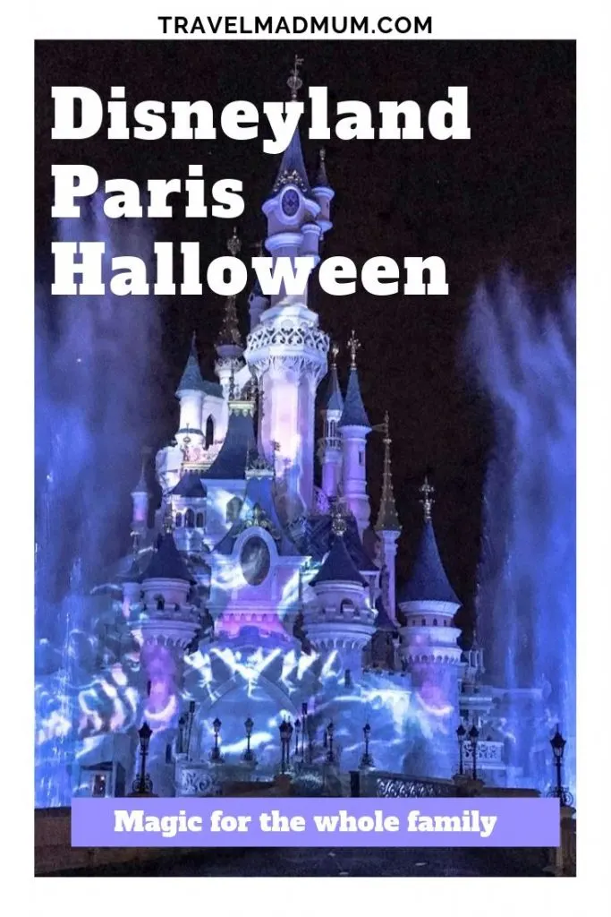 Disneyland Paris Halloween trip with kids. #travelmadmum #halloween #disney #disneyland #paris