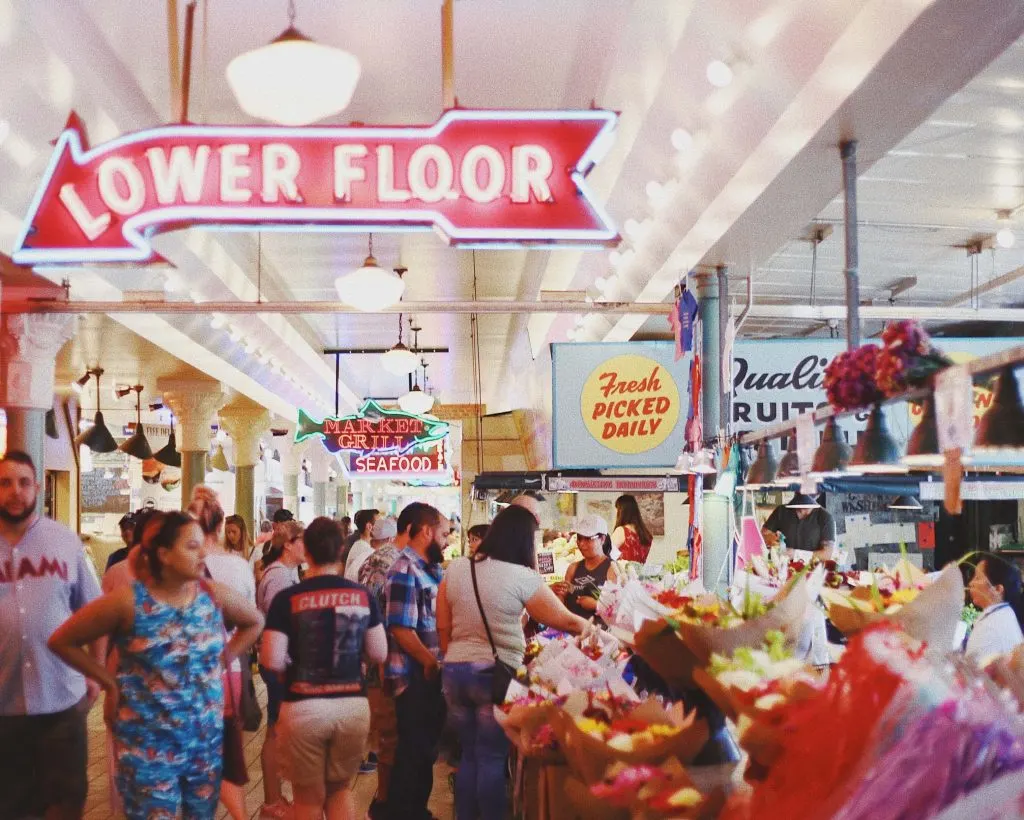 Free things to do in Seattle - Pike Market