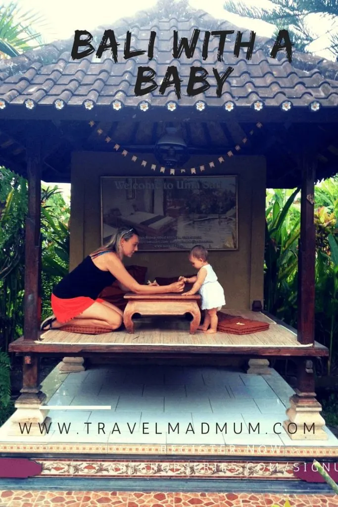 Bali with a Baby -  bali holiday with baby