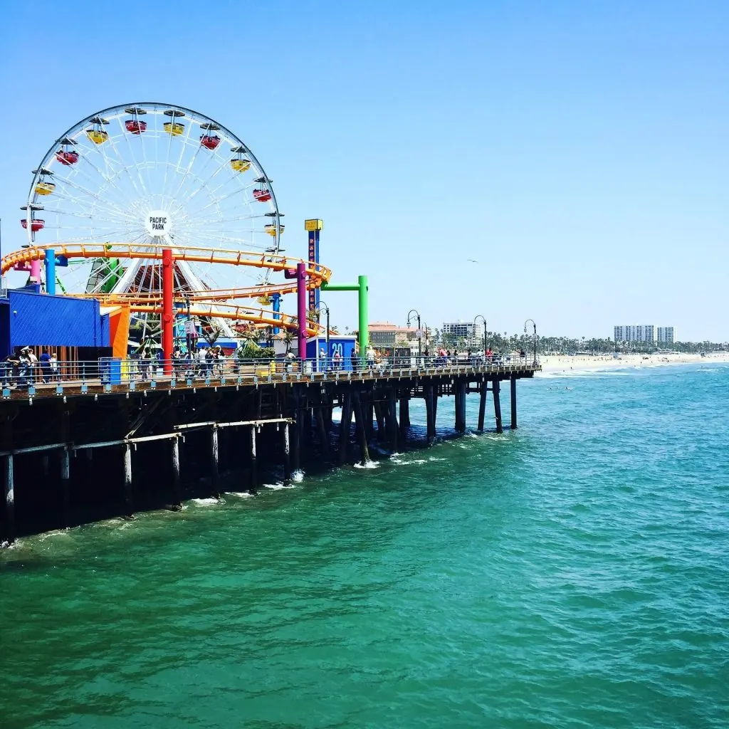 things for kids to do in los angeles - santa monica pier