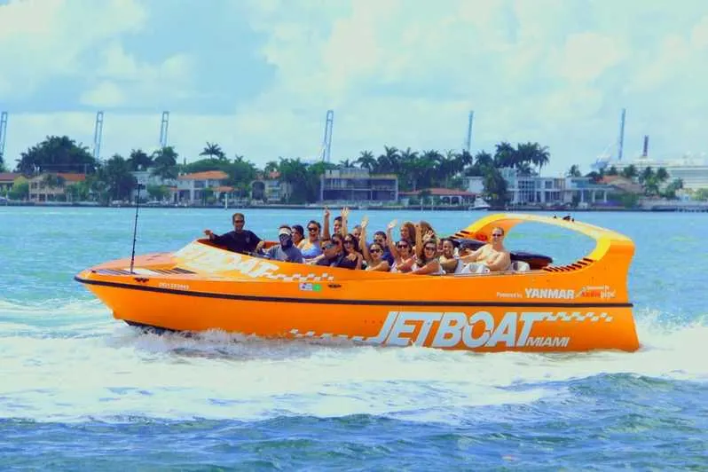 miami activities kids - jet boat tour