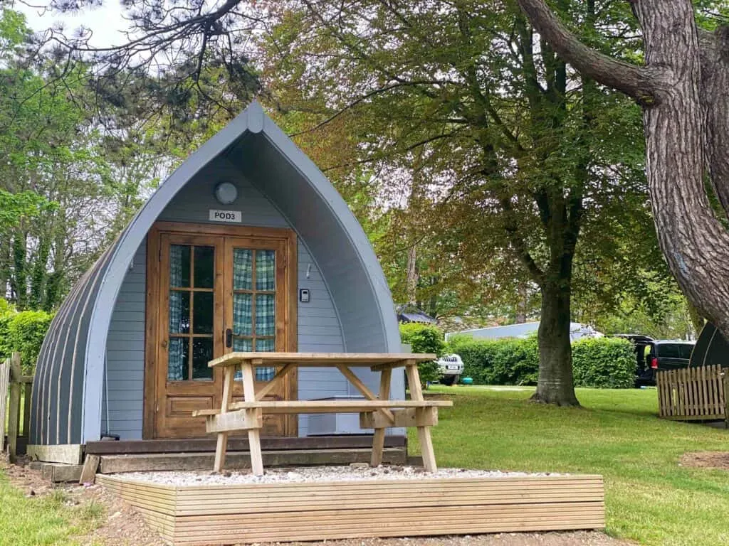 glamping in Dorset 