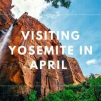 yosemite in April