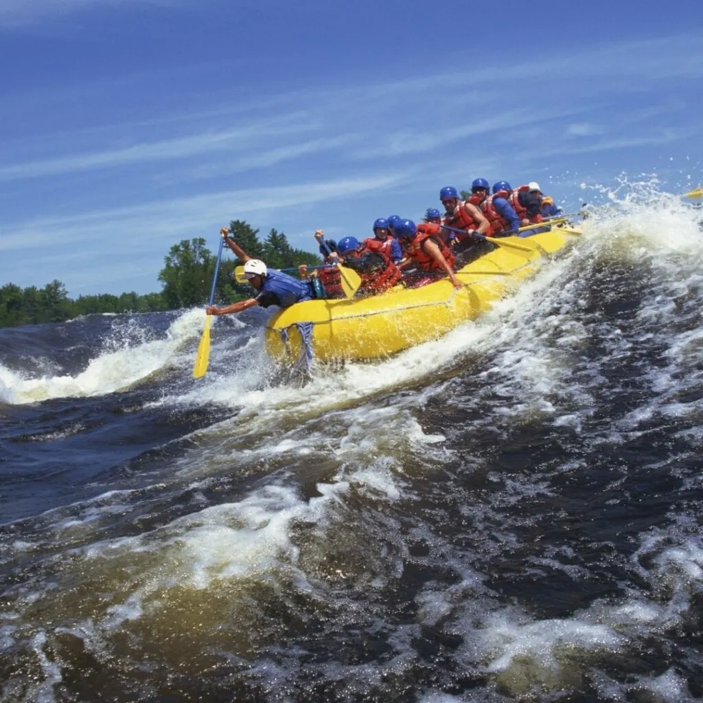 river Rafting near Yosemite 