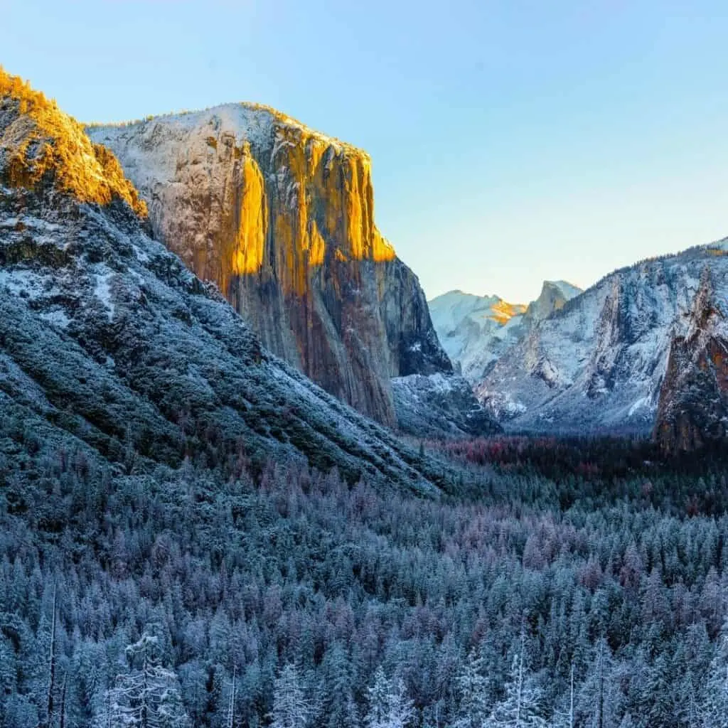 Best winter yosemite outlet hikes