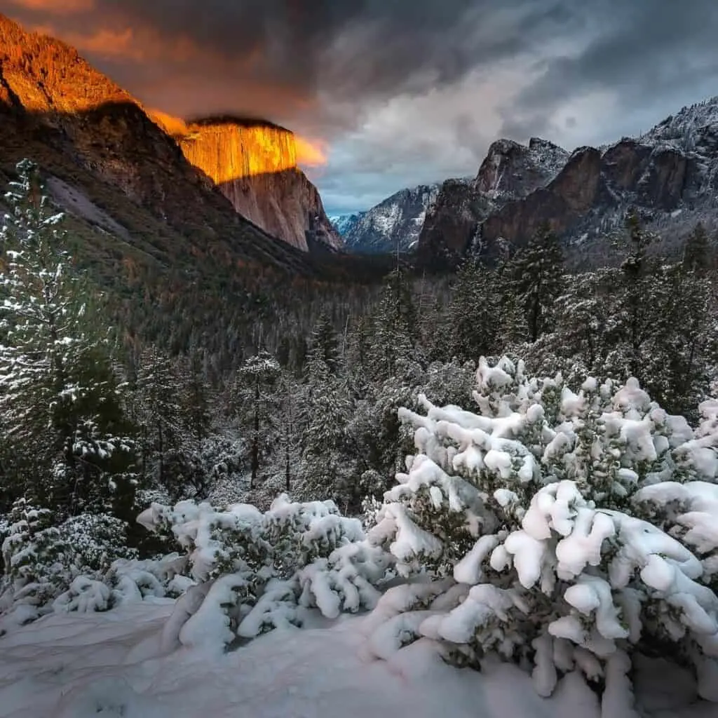 going to Yosemite in December