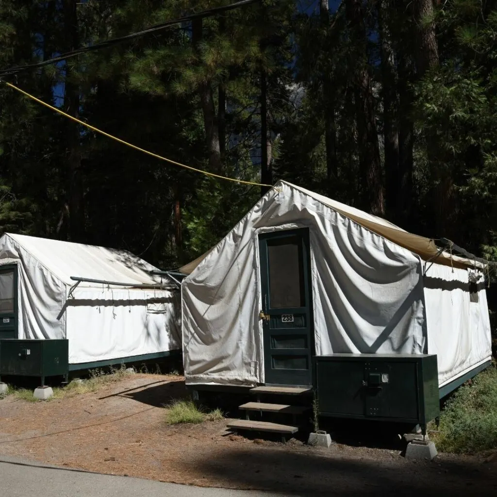 Camping Yosemite January 