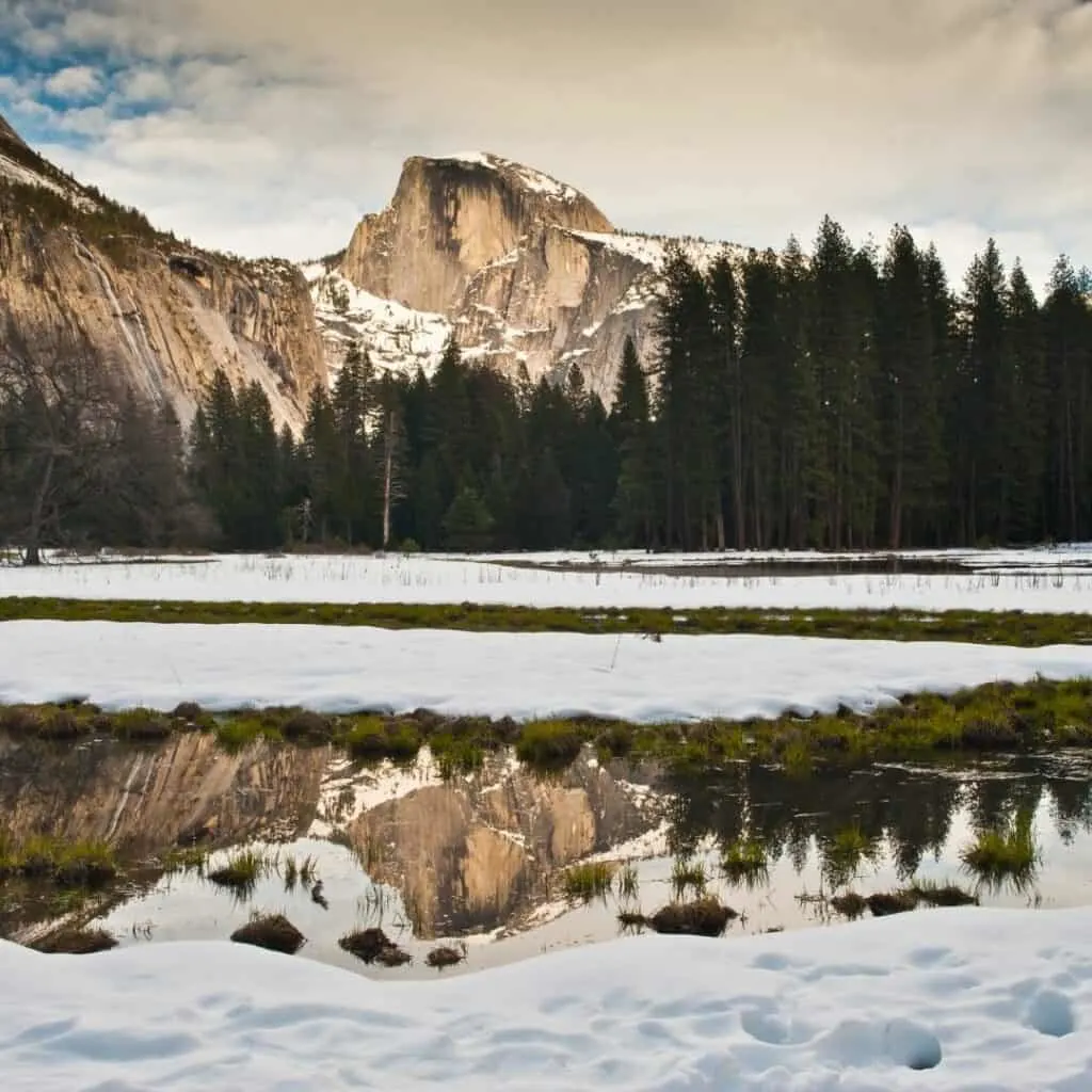 yosemite national park january weather