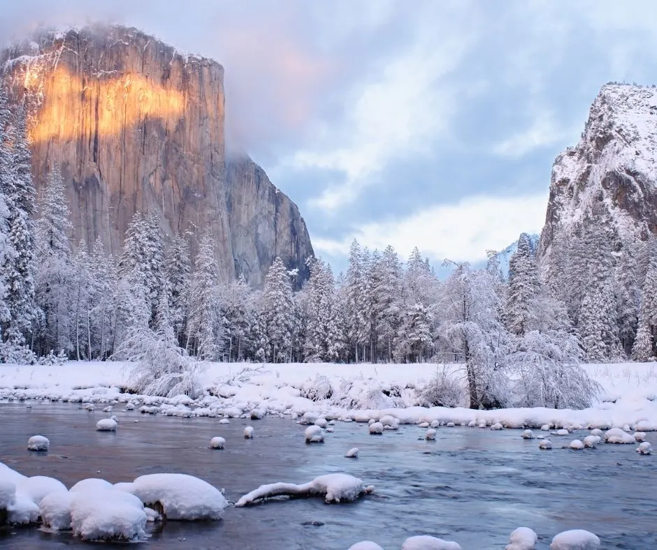 yosemite in march weather