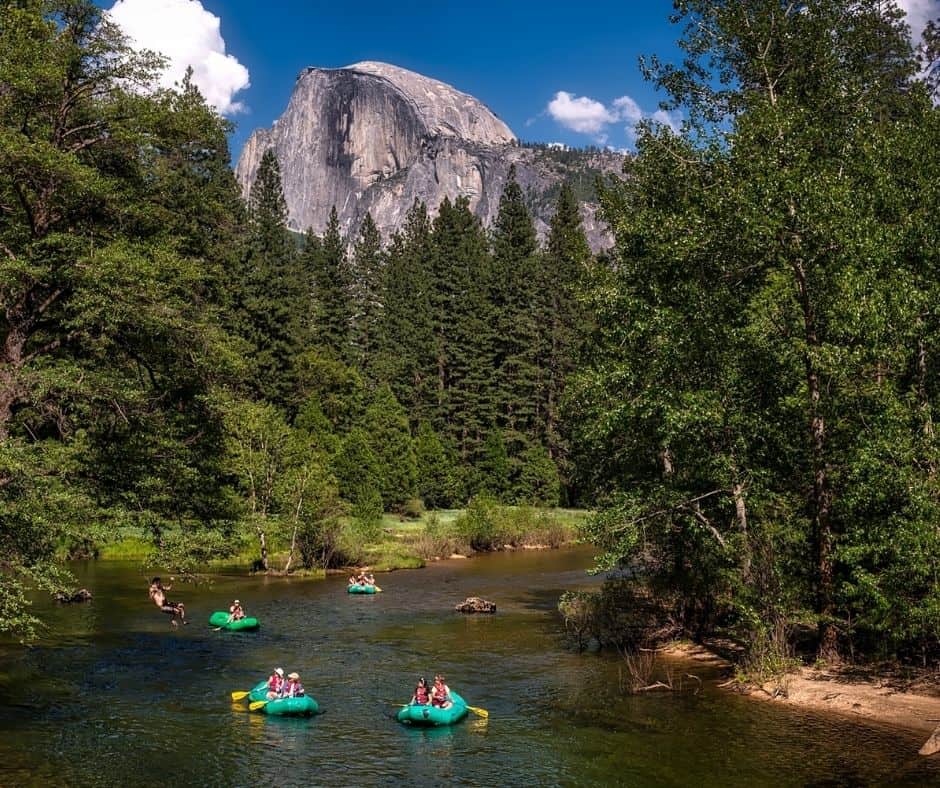 Yosemite camping june