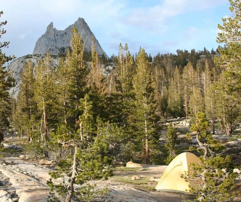 camping in yosemite in july