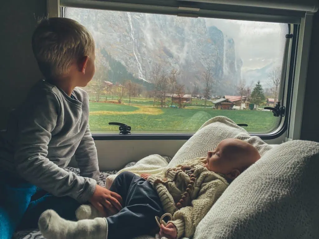 campervanning in switzerland