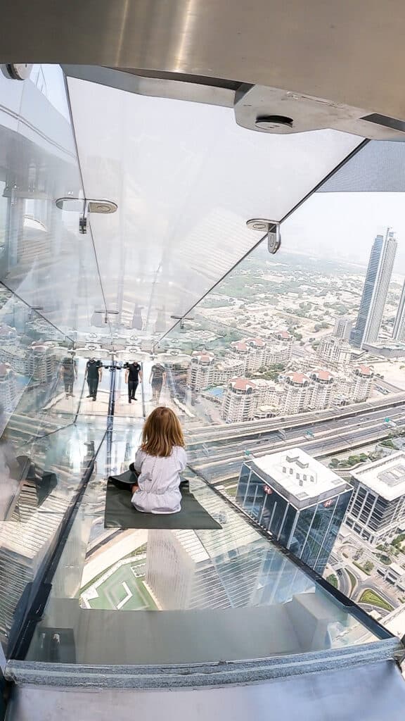 Glass slide Dubai