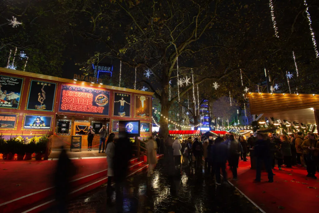 Leicester square santa grotto