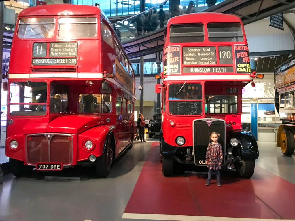 London transport museum santas grotto