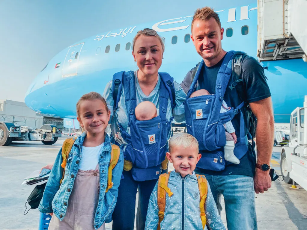 traveling with twins