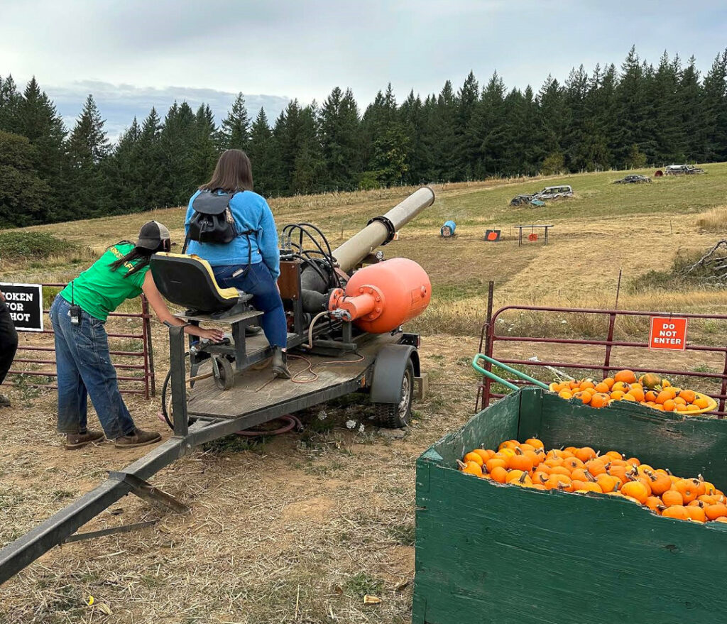 Pumpkin farms in Oregon