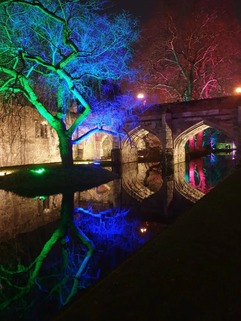 christmas lights trails uk